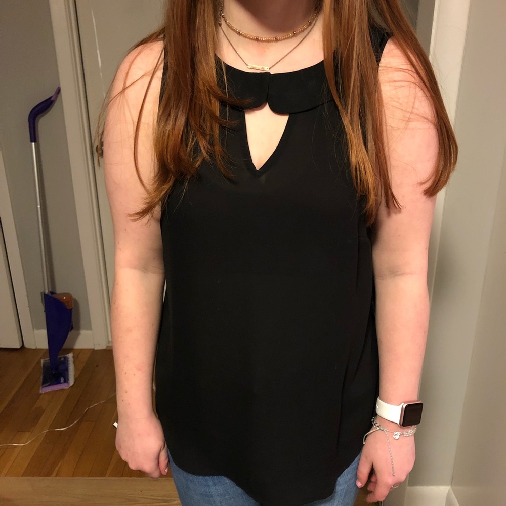 Lauren conrad blouse size medium black